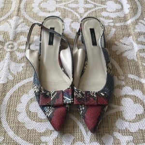 Zara sling back (Fits a size 10)